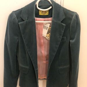 Juicy couture velvet blazer